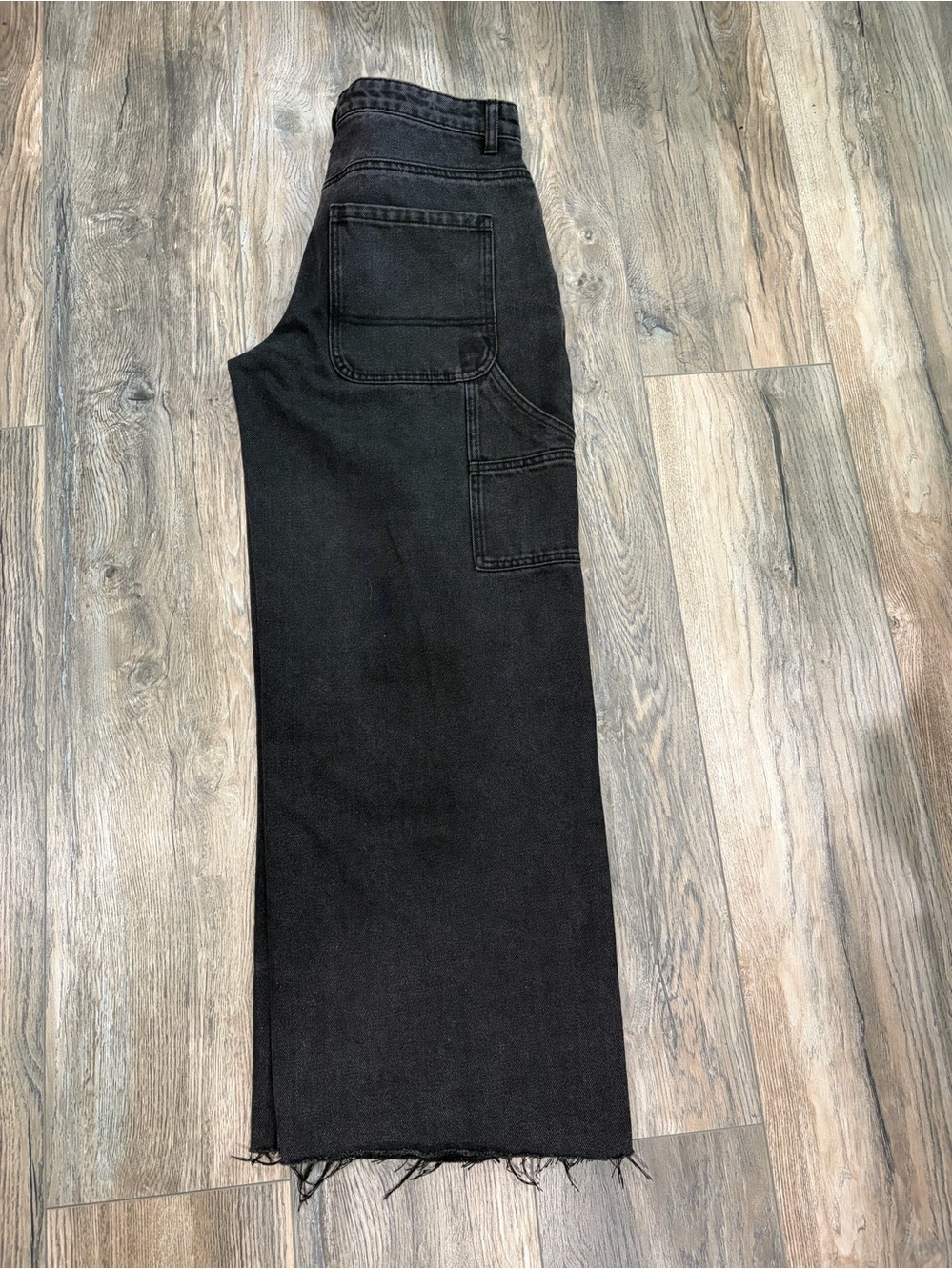 Edikted woman Black Straight Carpenter Jeans